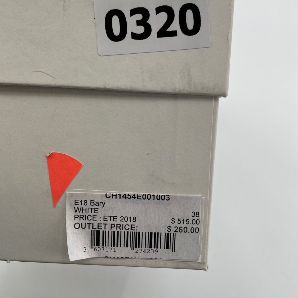 NEW Sandro Bary Studded Leather Loafers white 8 white - Picture 11 of 14